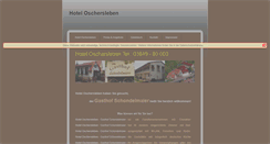 Desktop Screenshot of hotel-oschersleben.com